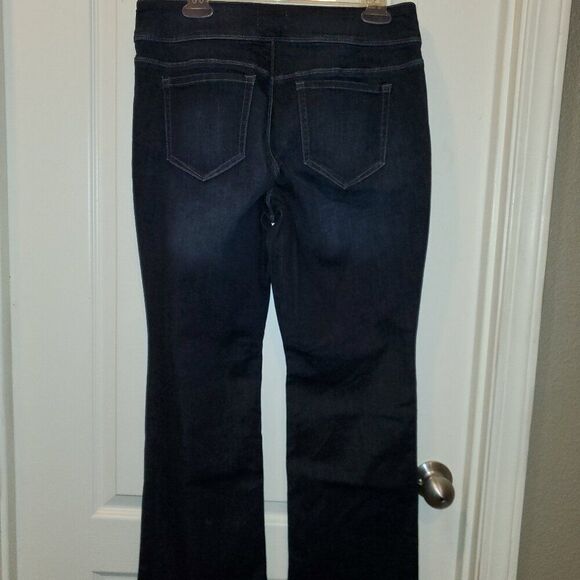 Westbound Denim - Westbound The Park Avenue Fit Stretchy Dark Wash Blue Jeans 10P